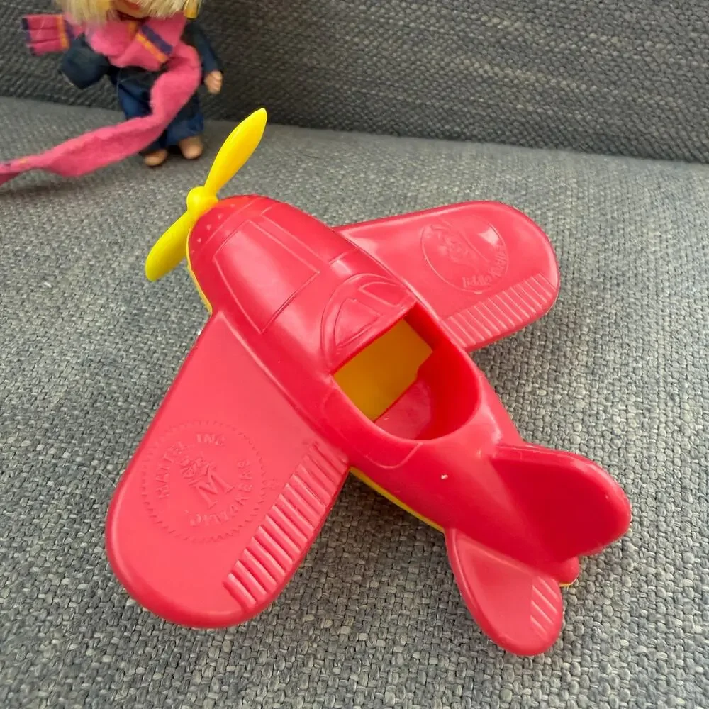 Vintage Liddle Kiddles Windy Fliddle Doll, Clothes, Airplane 1960s